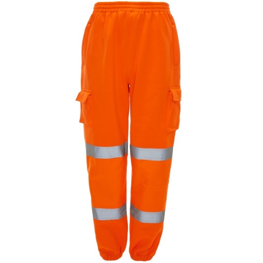 Supertouch Hi-Vis Jogging Bottoms (Orange)